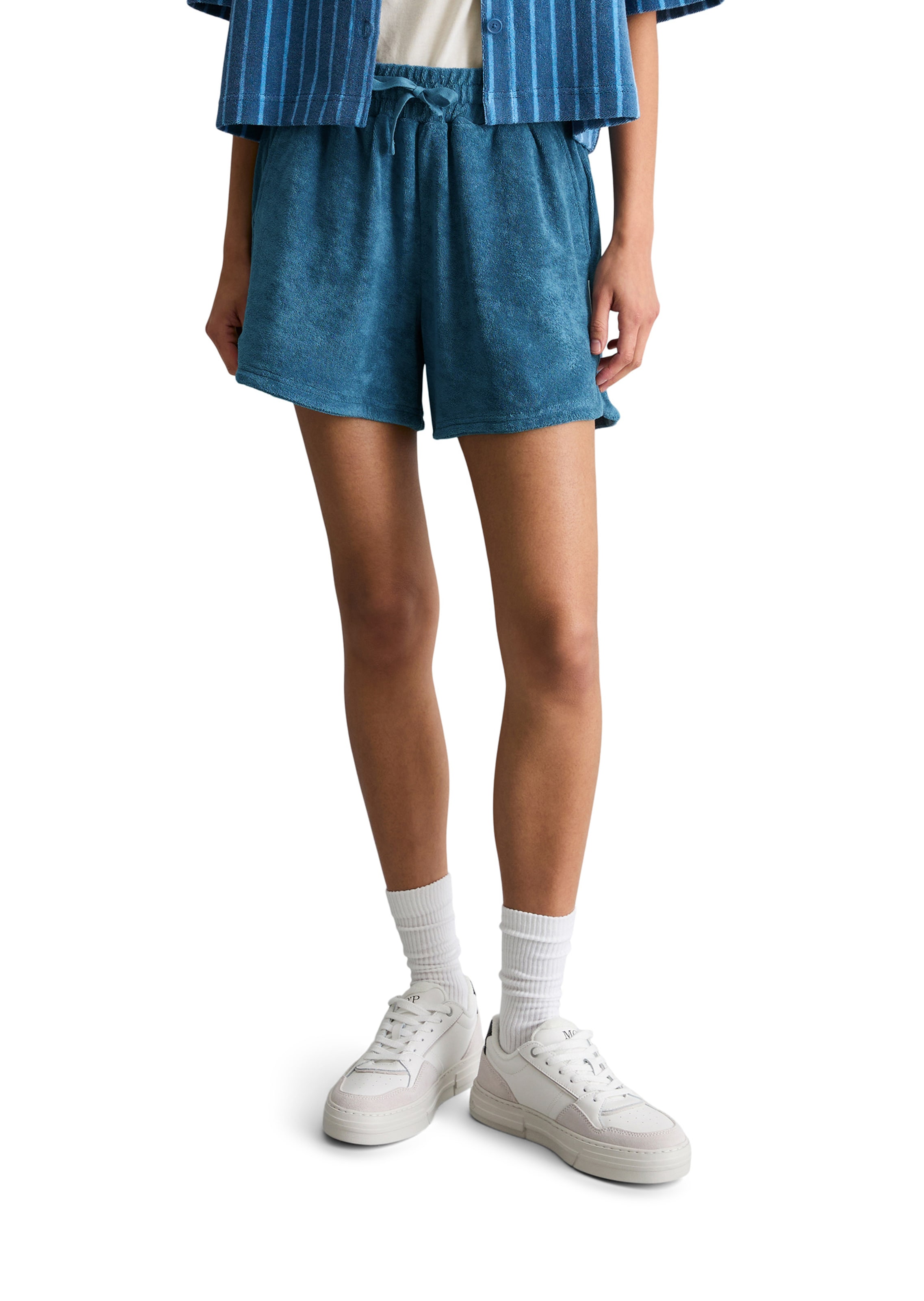 Loosefit Pantalon Marc O'Polo DENIM en bleu : devant