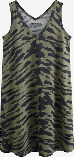 Next Šaty - olivová / čierna, Produkt