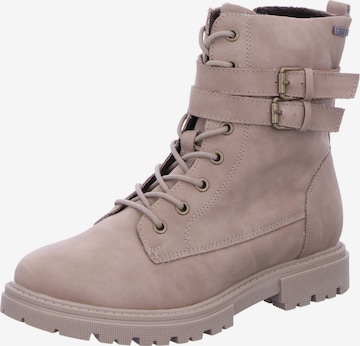 JANE KLAIN Boots in Beige: front