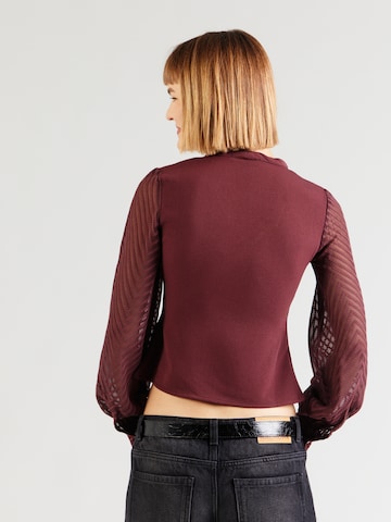 ABOUT YOU Blouse 'Shannon' in Bruin