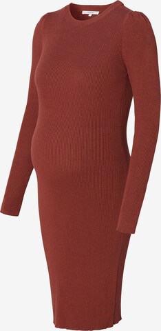 NoppiesPletena haljina 'Vena' - crvena boja: prednji dio