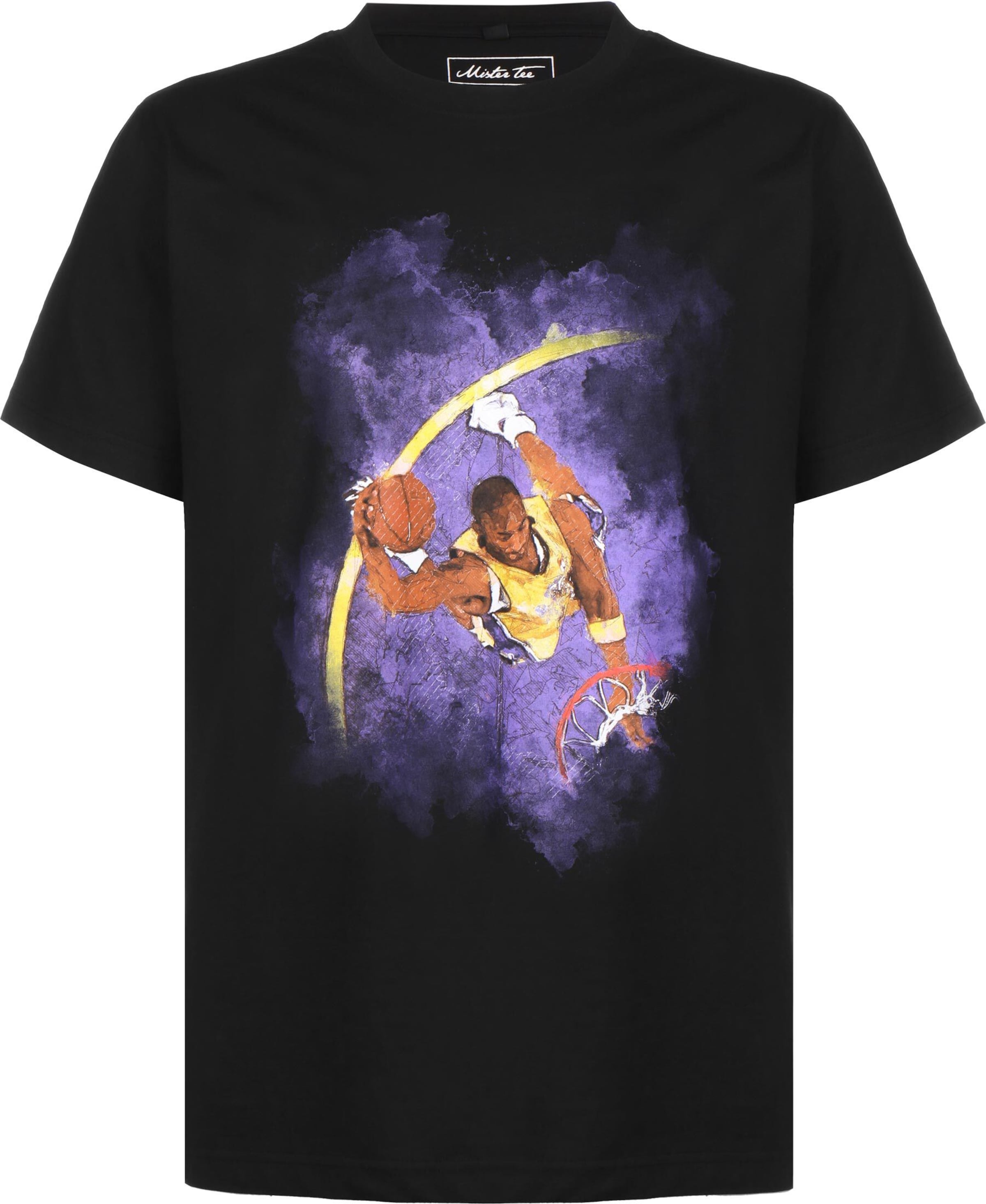 T-Shirt MT Upscale en noir : devant