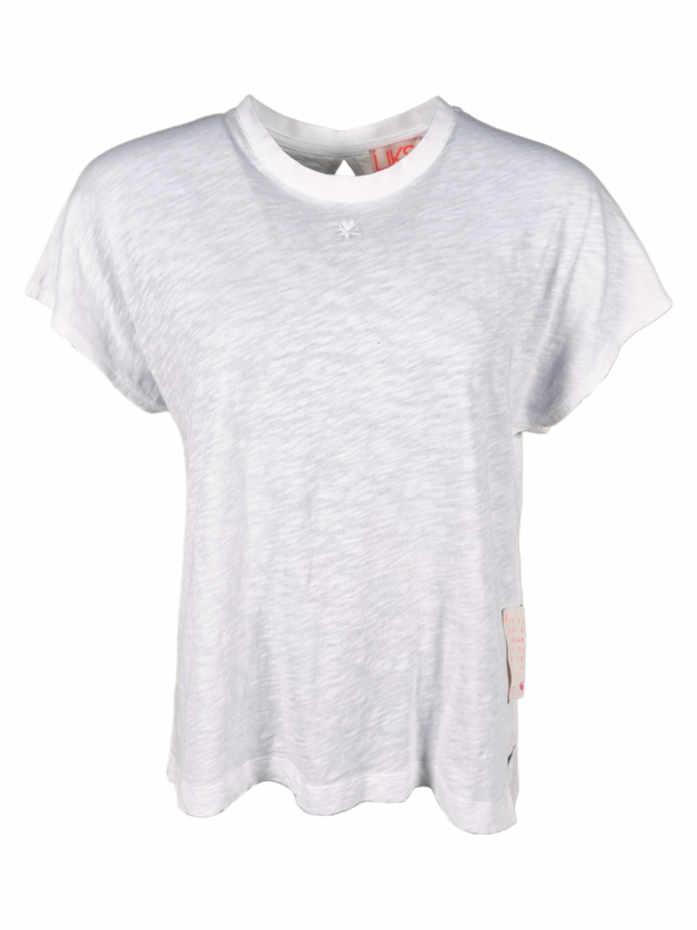 T-shirt LIKS. Munich en blanc : devant