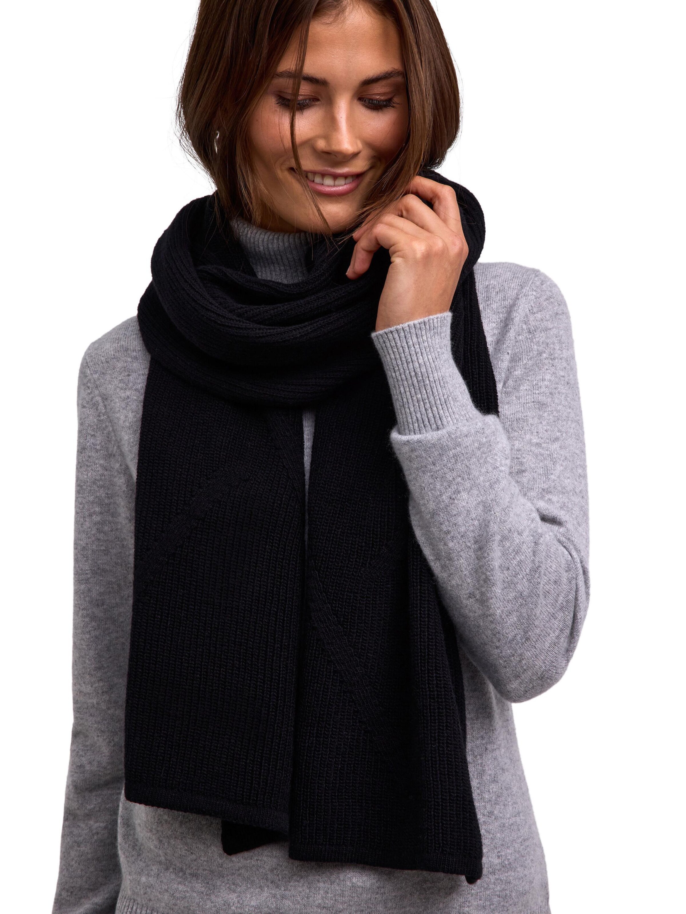 FALKE Schal‌‌‌‌‌ in Schwarz