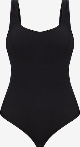 Body modelant MEETWEE en noir : devant