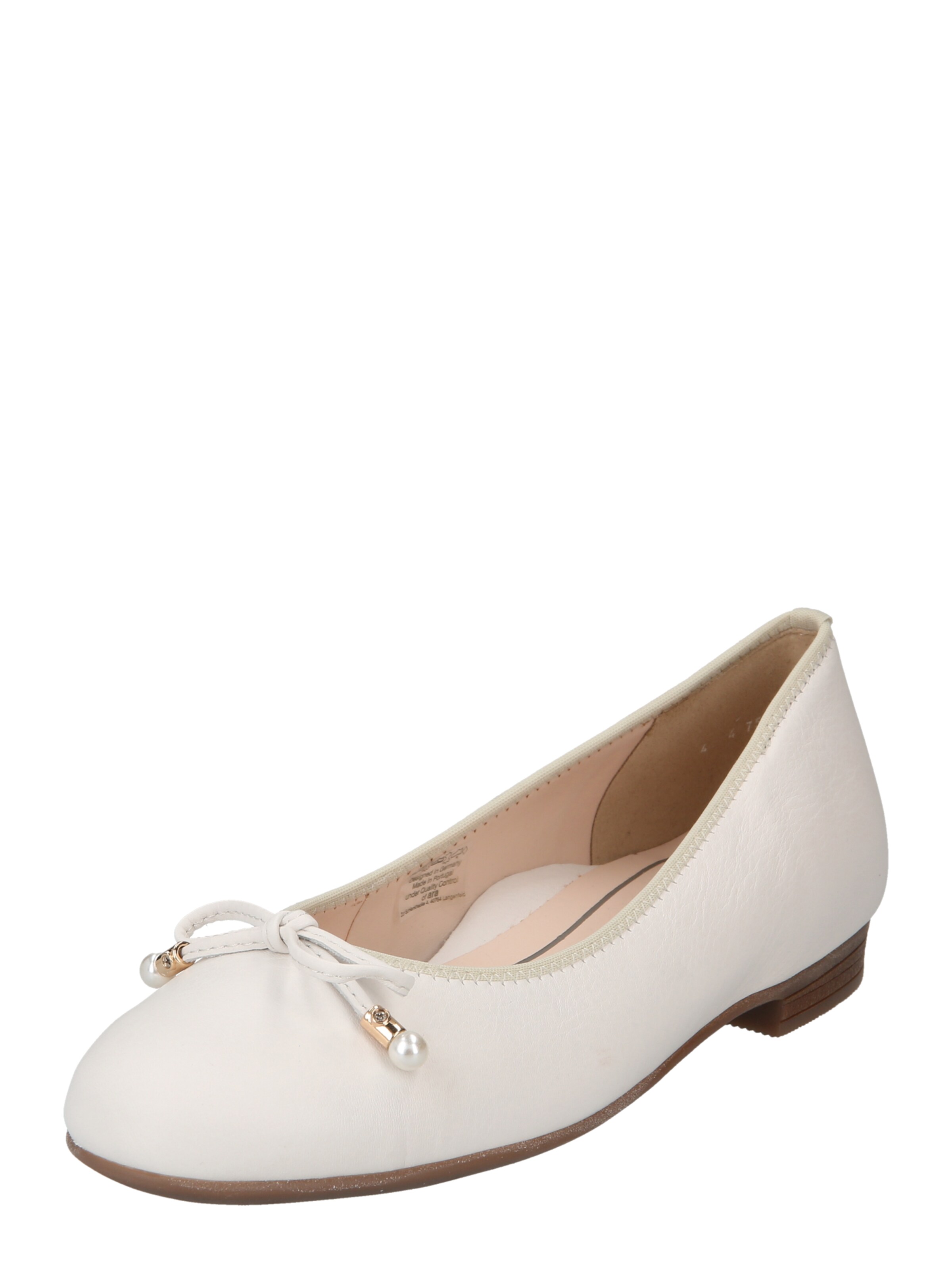 Ballerina 'Sardinia' di ARA in bianco: frontale