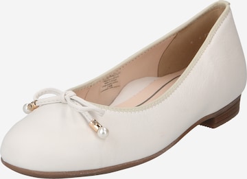 ARA Ballet Flats 'Sardinia' in White: front