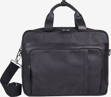 STRELLSON Document Bag in Grey: front