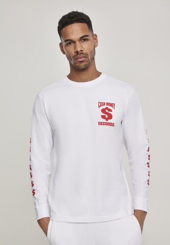 Mister Tee Sweatshirt in White: front