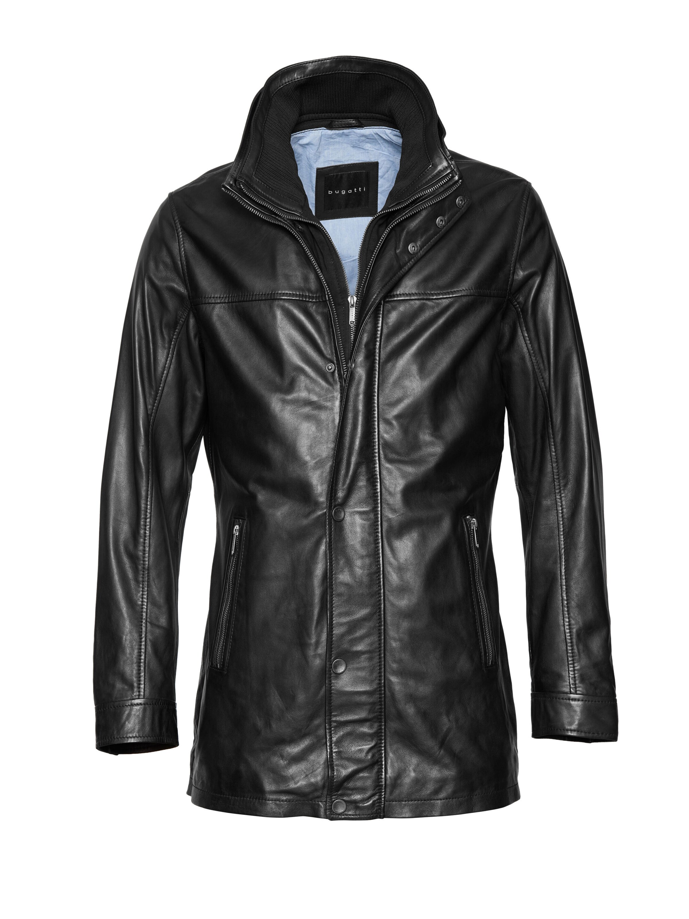 bugatti Tussenjas 'BUAGOSTINO' in Zwart: voorkant