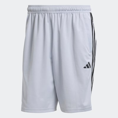 ADIDAS PERFORMANCE Workout Pants 'Train Essentials' in Light grey / Black, Item view