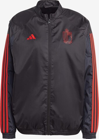 ADIDAS PERFORMANCE Training Jacket in Black: front