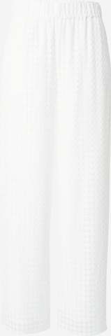 Loosefit Pantalon 'Hattie' modström en blanc : devant