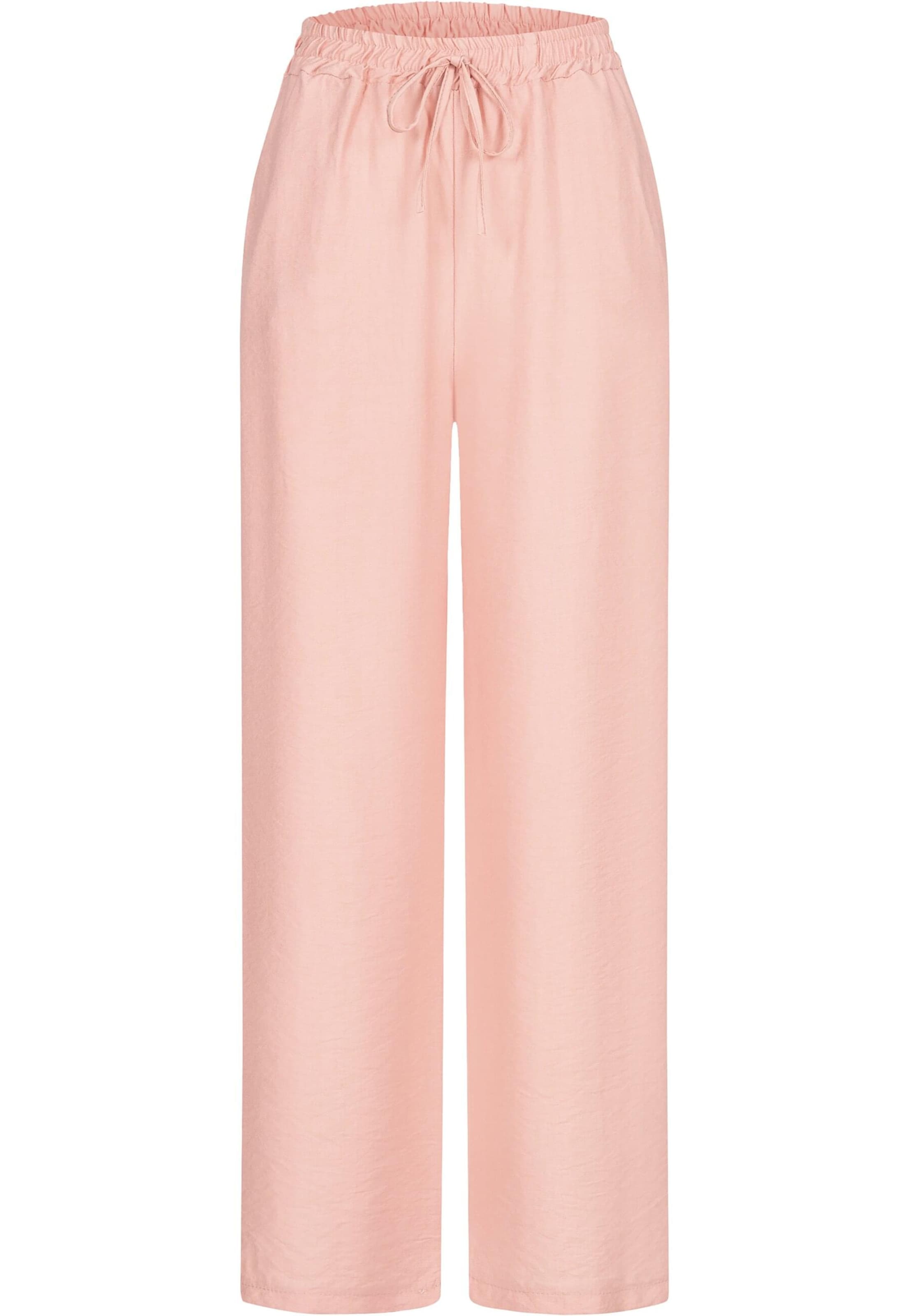 Cloud5ive Wide Leg Bukser i pink: forside