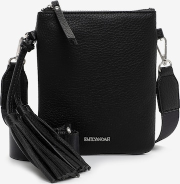 Emily & Noah Crossbody Bag ' Nadine ' in Black: front