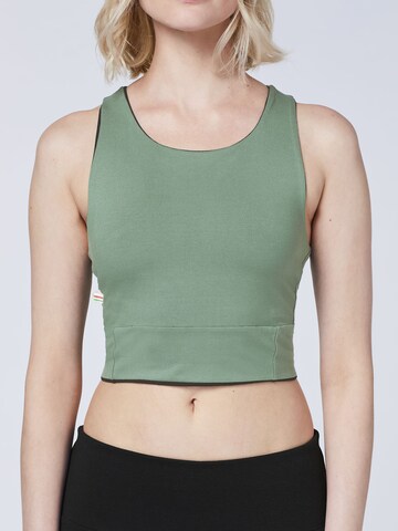 Detto Fatto Sports Top ' Yoga by Caro Cult ' in Green