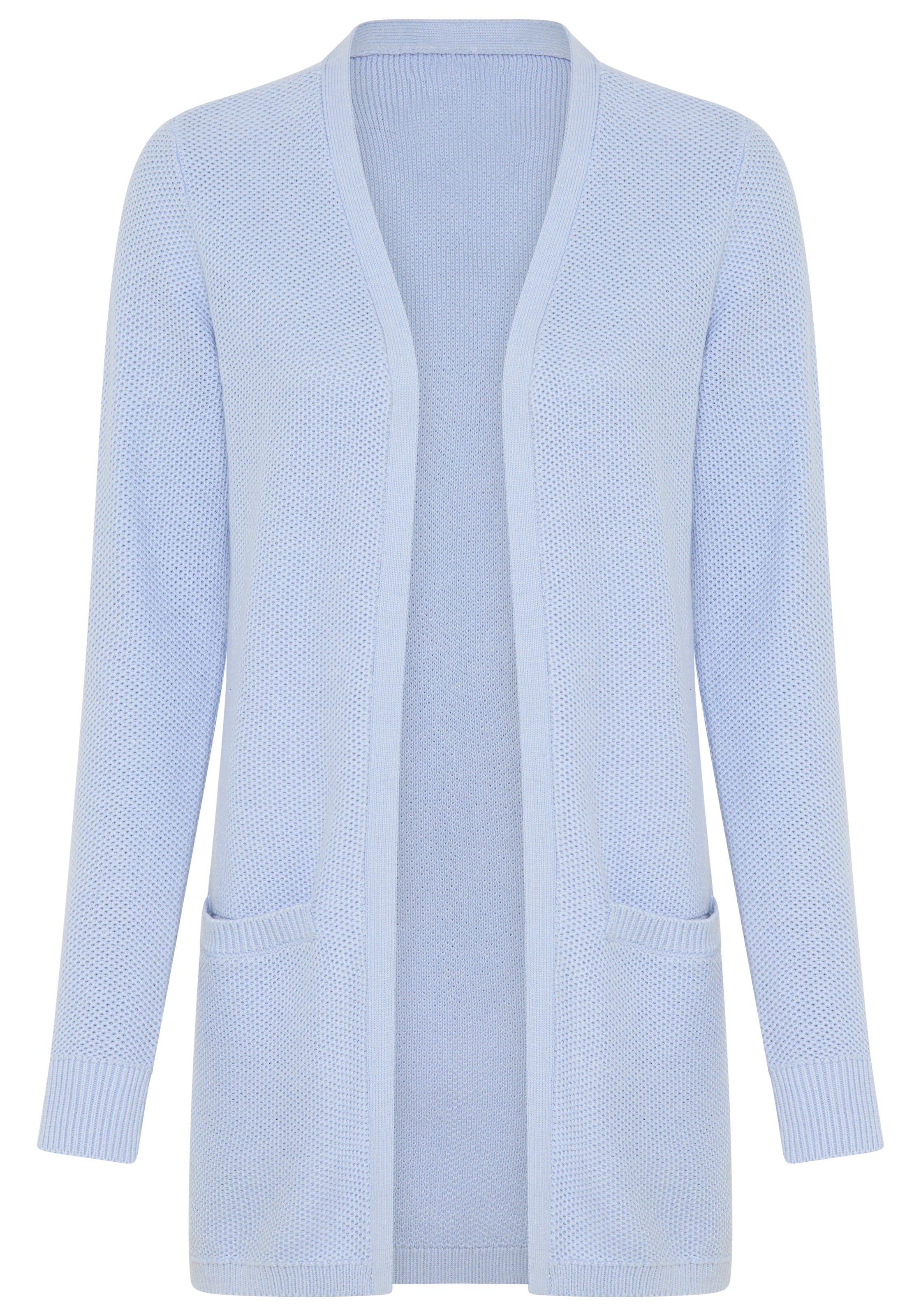 Tamaris Knit Cardigan in Blue: front
