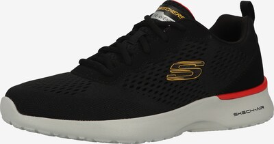 SKECHERS Sneaker low i gylden gul / rød / sort / hvid, Produktvisning