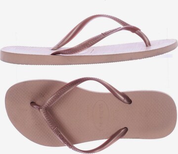 HAVAIANAS Sandals & High-Heeled Sandals in 35 in Brown: front