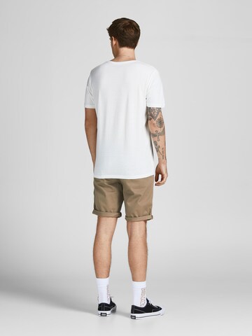 JACK & JONES - Regular Calças chino 'Bowie' em bege