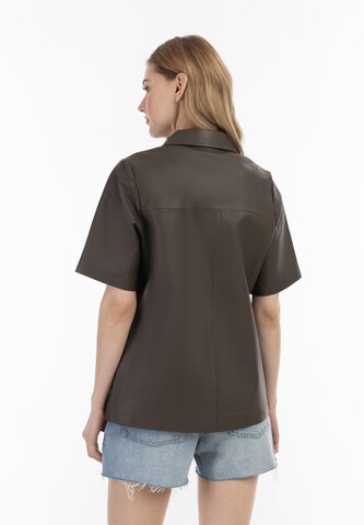 DreiMaster Vintage - Blusa en marrón
