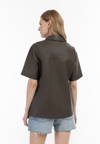 DreiMaster Vintage Blouse in Brown