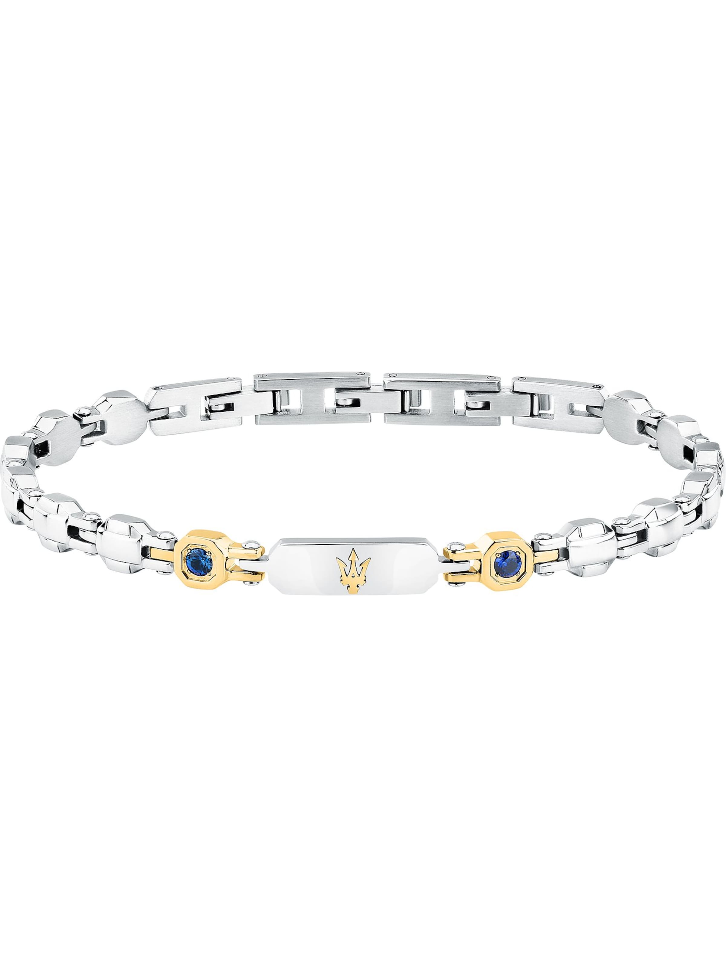 Maserati Armband in Silber: Vorderseite