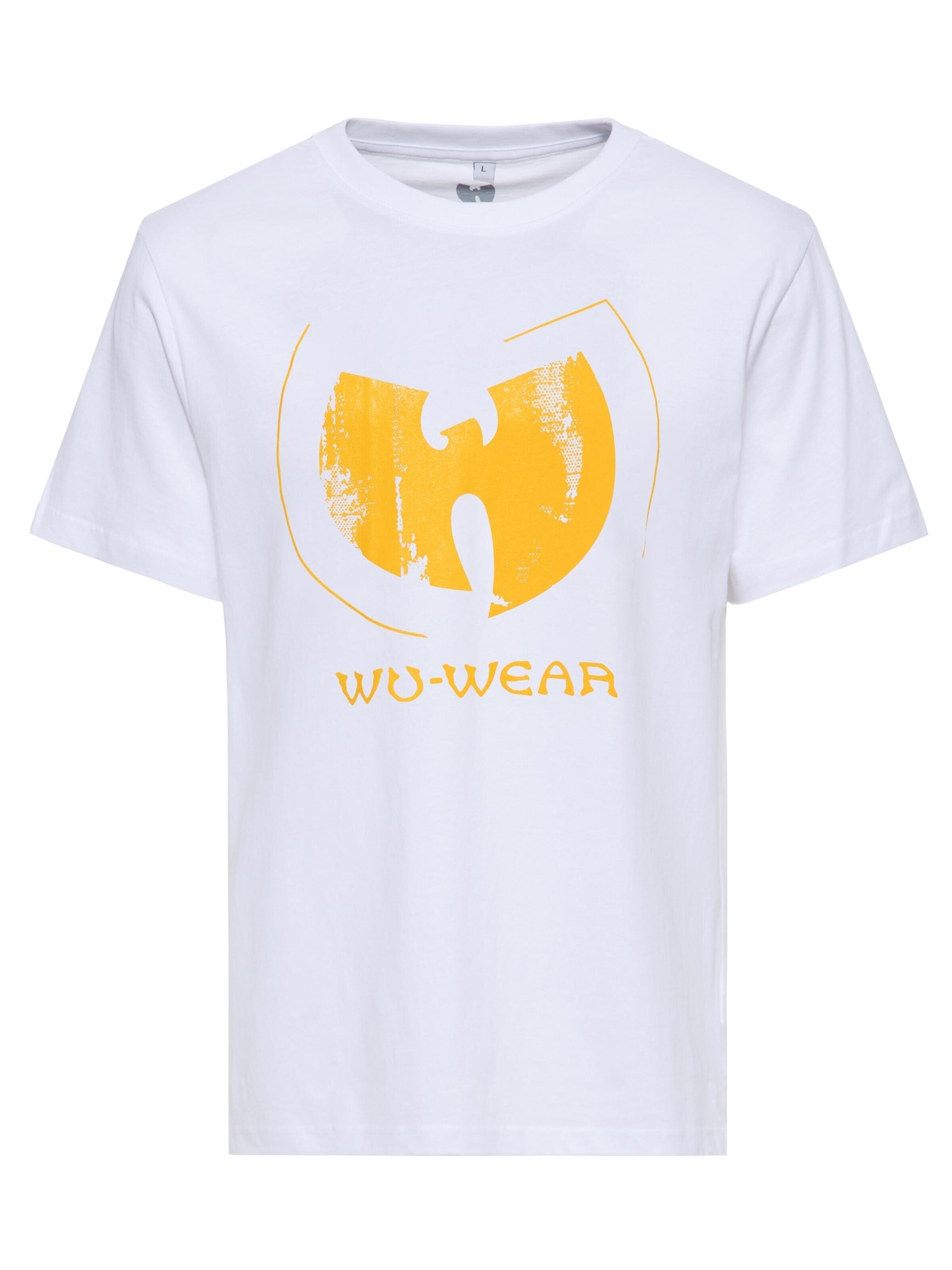 WU Wear Shirt in White: front