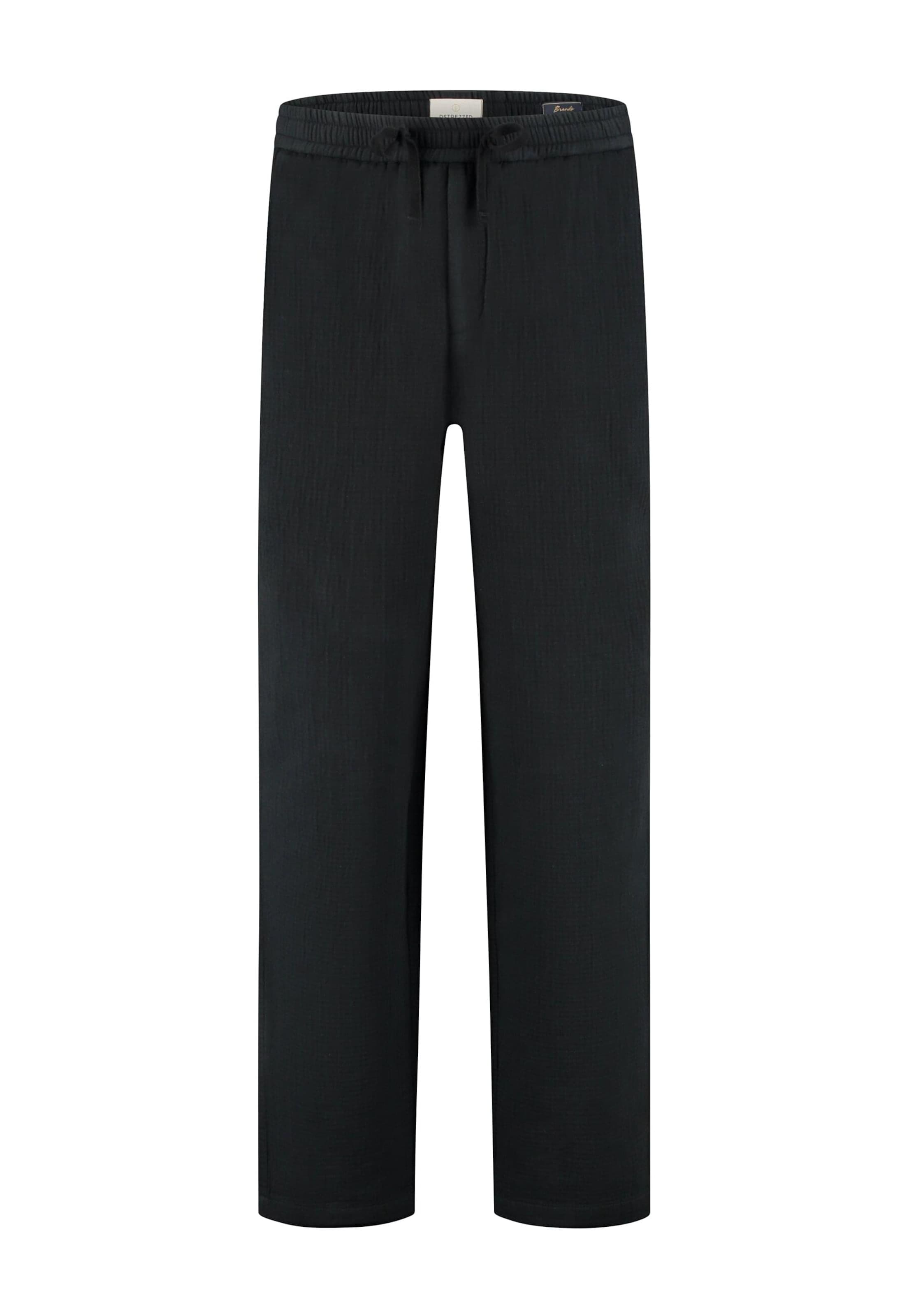 regular Pantaloni di Dstrezzed in nero: frontale