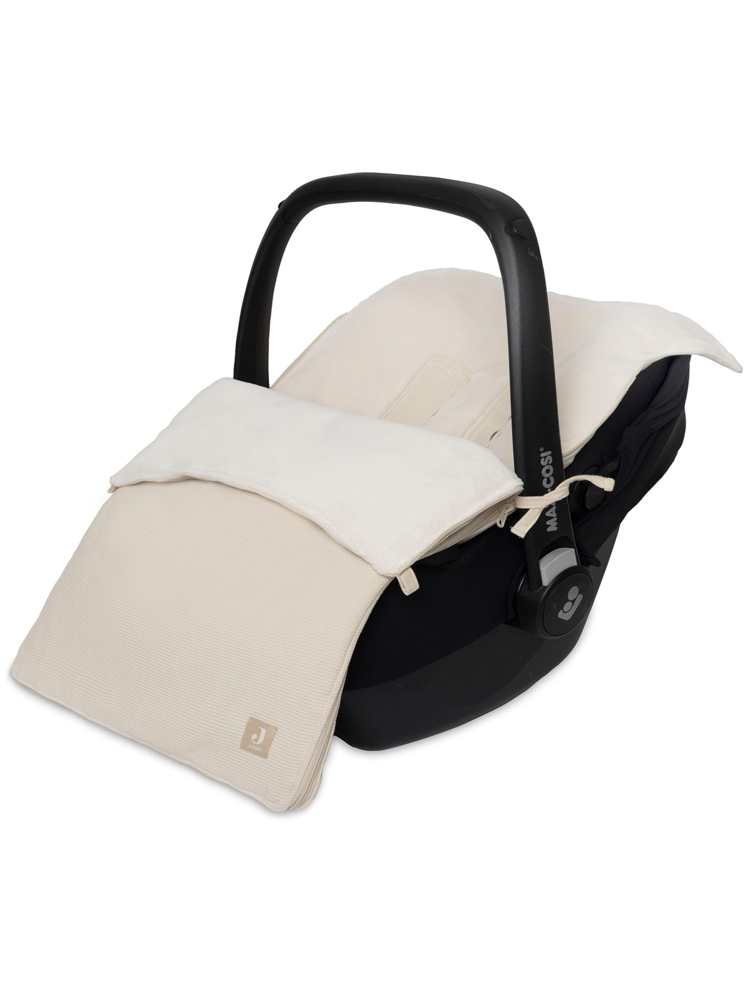 Jollein Babydeken 'Little Waffle' in Beige: voorkant