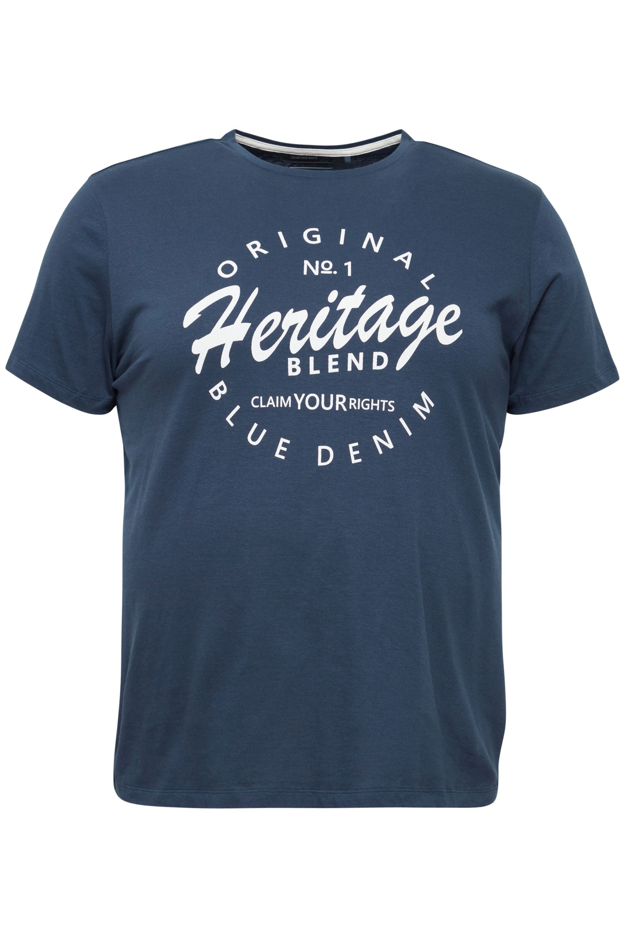 BLEND - Camisa em azul: frente