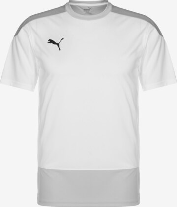 T-Shirt fonctionnel 'TeamGoal 23' PUMA en blanc : devant