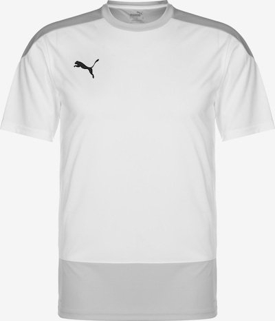 PUMA Functioneel shirt 'TeamGoal 23' in de kleur Grijs / Zwart / Wit, Productweergave