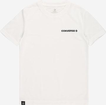 CONVERSE Koszulka w kolorze biały: przód