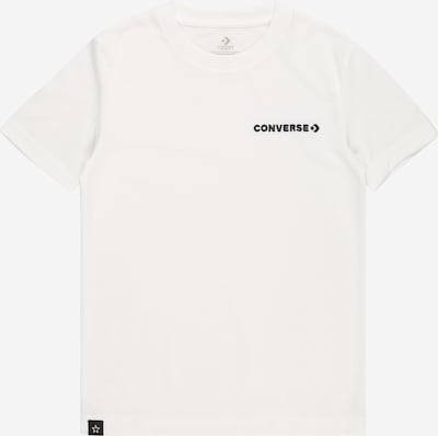 CONVERSE T-Shirt en noir / blanc, Vue avec produit