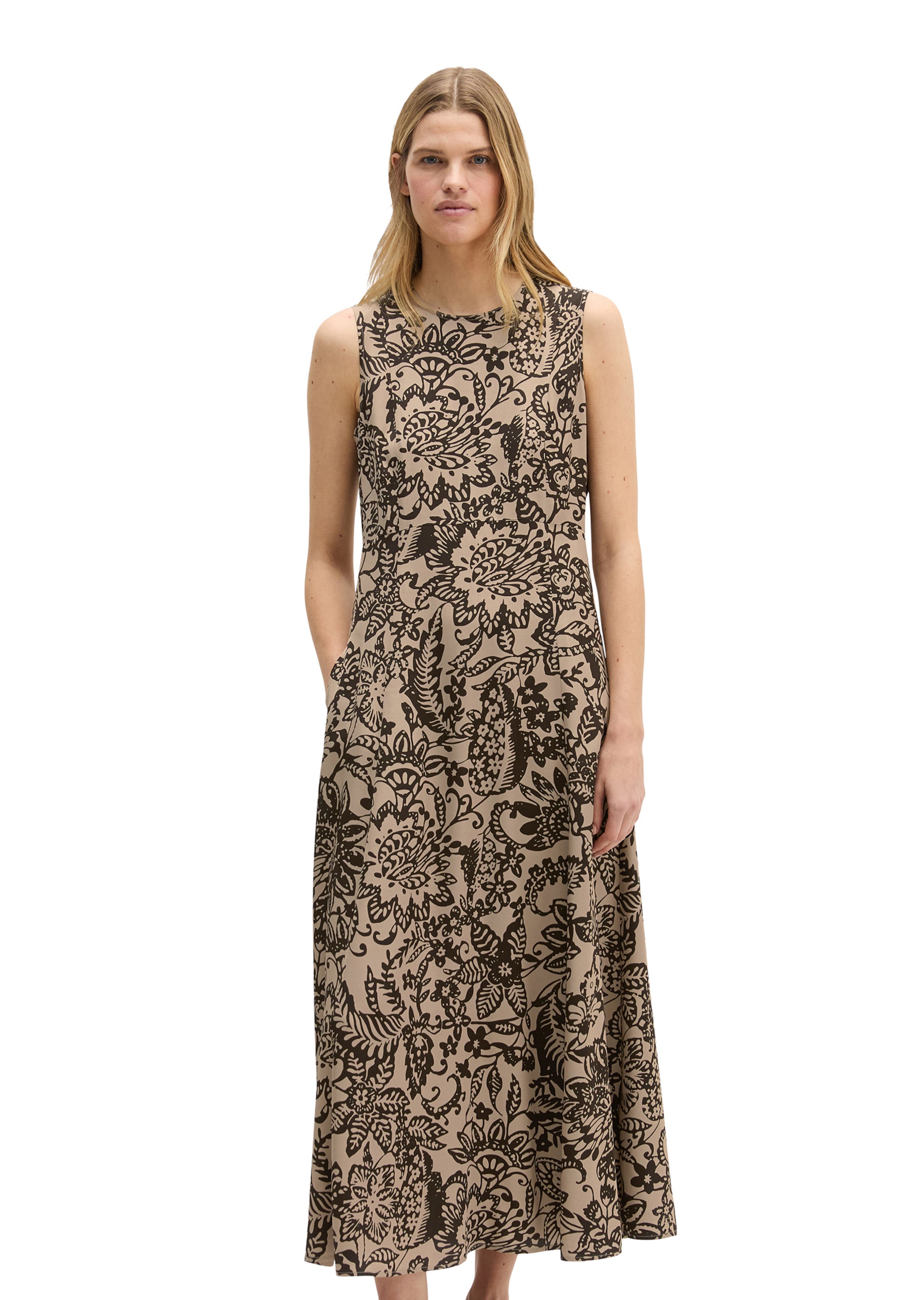 Marc O'Polo Kleid in Braun: Vorderseite