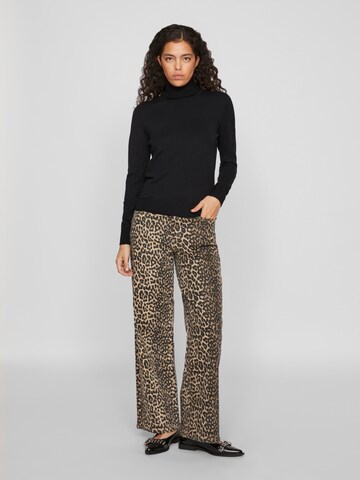 VILA Sweater 'VIComfy' in Black