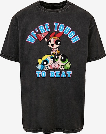 F4NT4STIC Shirt 'Powerpuff Girls Tough To Beat' in Black: front