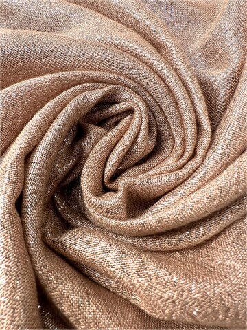 Magicshe Wrap 'Damen silberfädige Stola mit Tassel' in Beige