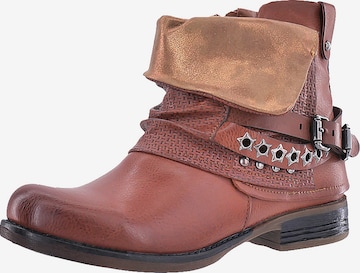 Boots Elara en marron : devant