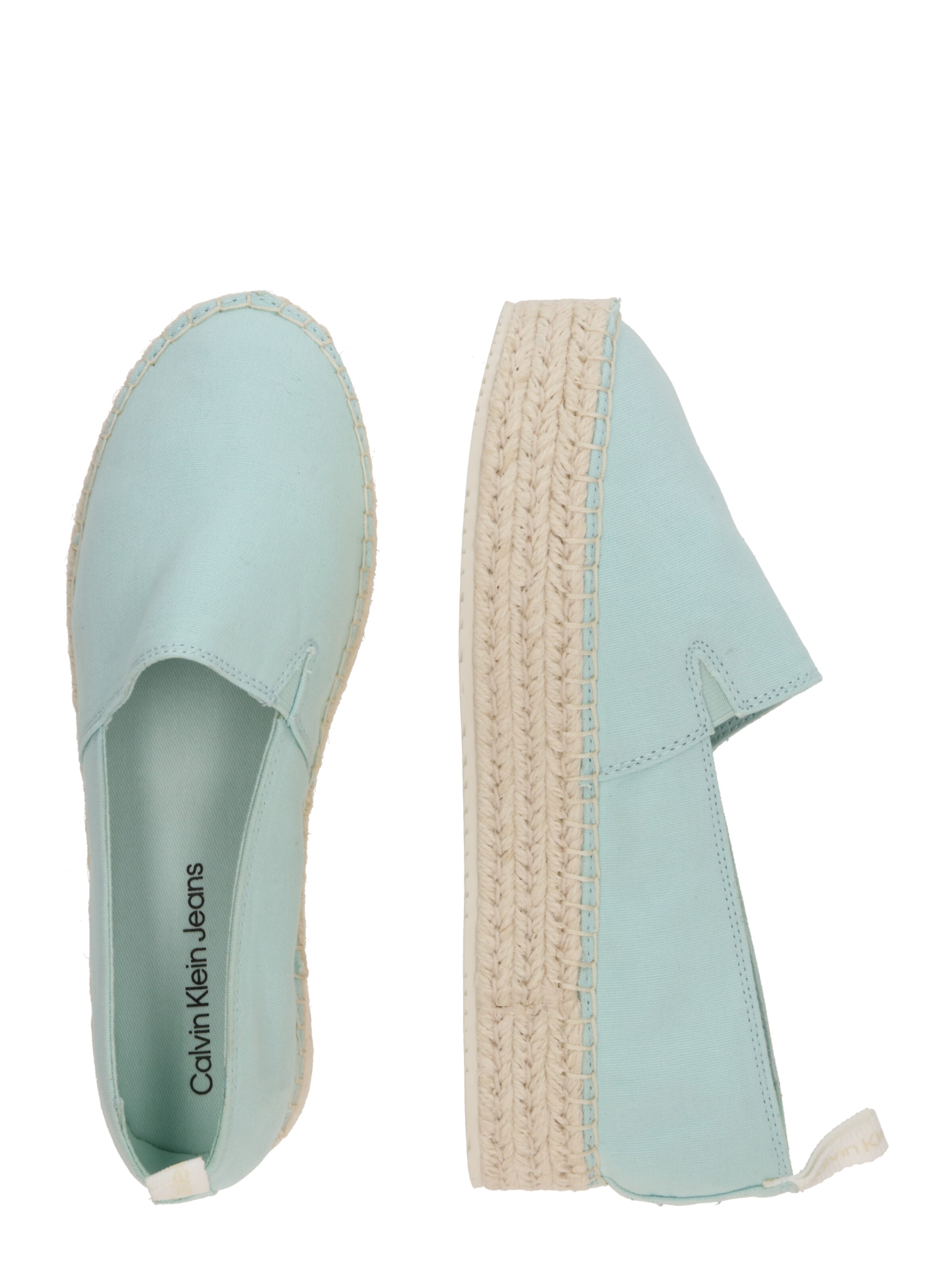 Calvin Klein Espadryle w kolorze niebieski
