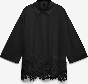 Chemisier 'VMCRitta' Vero Moda Curve en noir : devant
