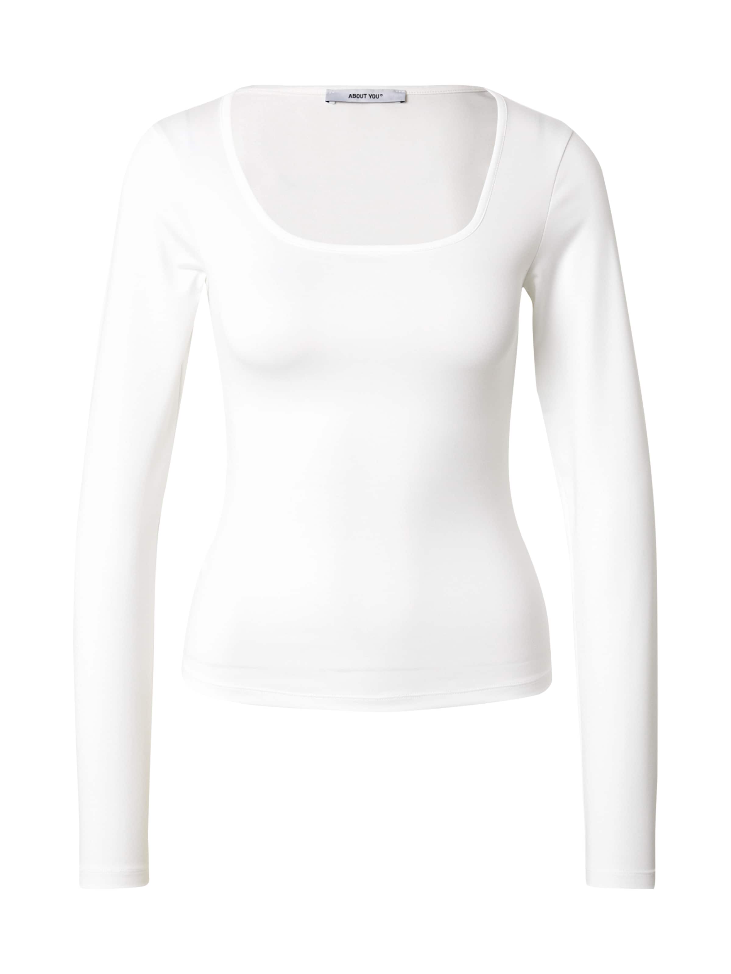 ABOUT YOU Тениска 'Jocelyn' в бяло: отпред