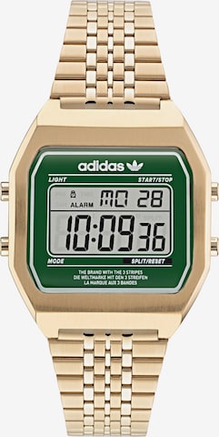 ADIDAS ORIGINALS Digitaluhr in Gold: predná strana