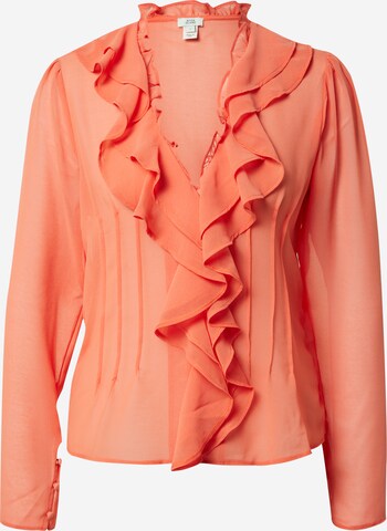 River Island Blouse in Oranje: voorkant