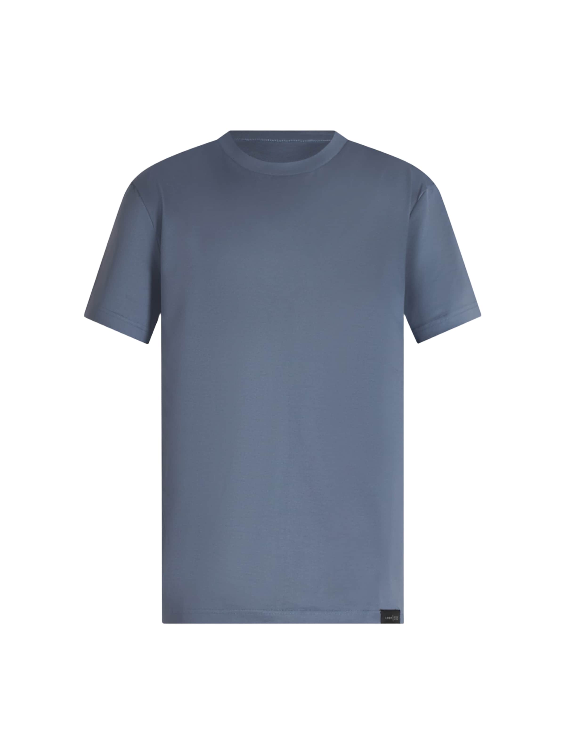 T-Shirt LOW BRAND en bleu : devant
