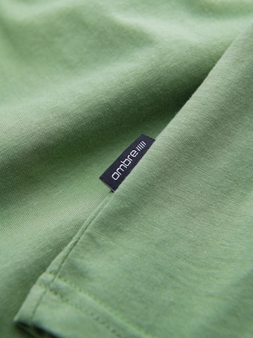 Ombre Shirt in Groen