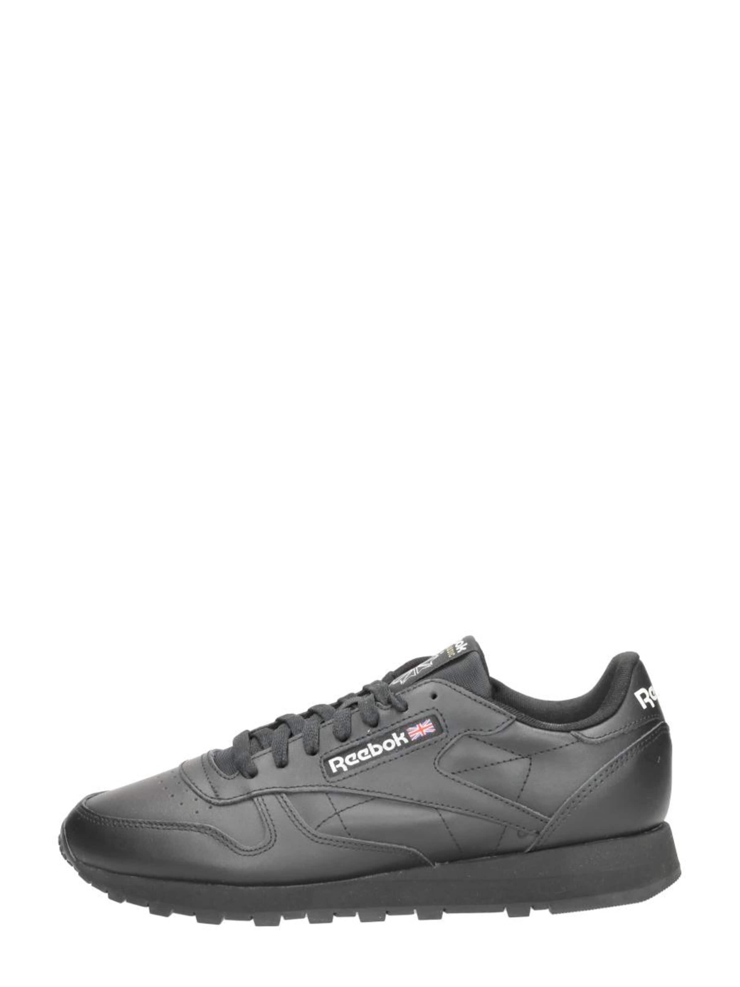 Reebok Sneaker low 'Classic Leather'‌ in Schwarz: Vorderseite