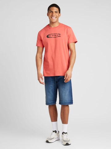 G-STAR T-Shirt in Rot