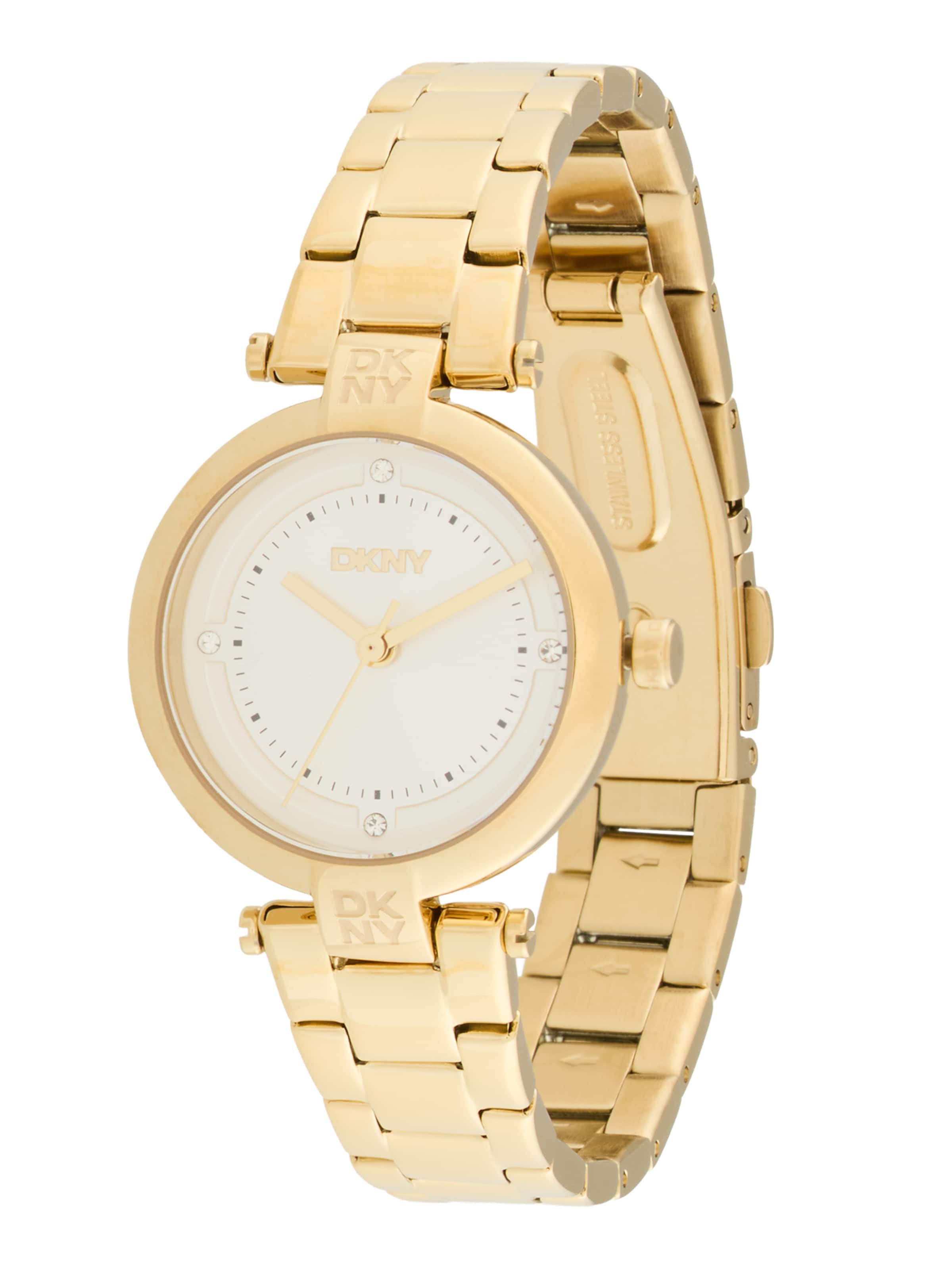 Orologio analogico 'Essential Mini' di DKNY in oro: frontale